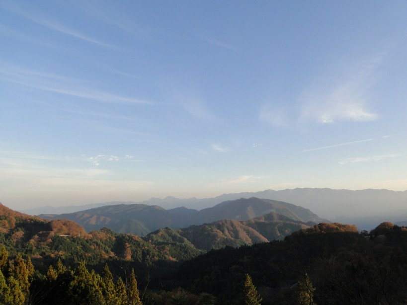 Great views on the walk back as well