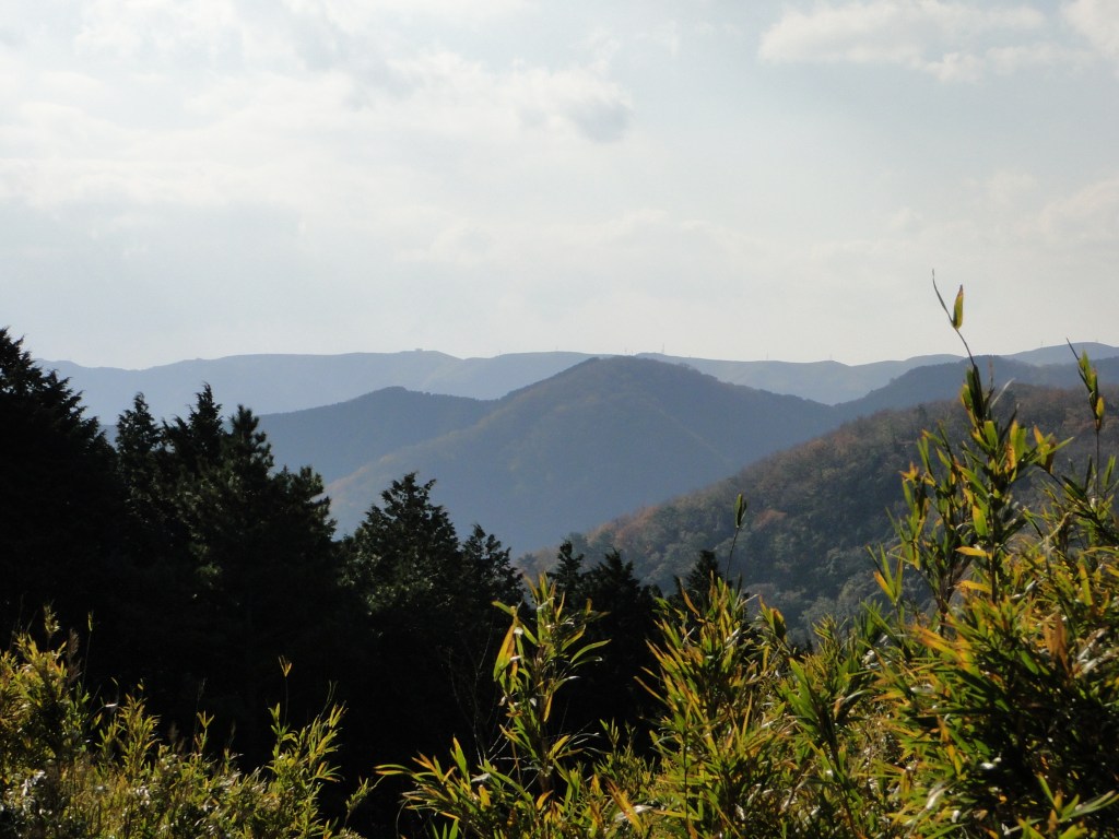 Mountain scape near the coast