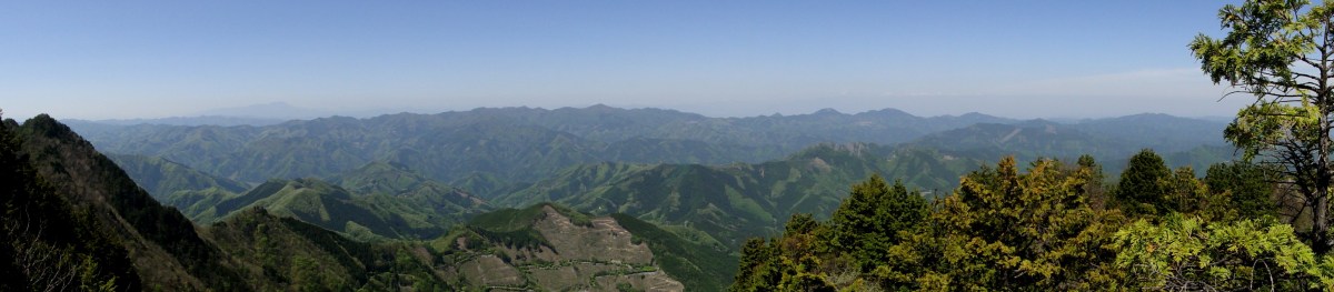 Mt Ryokami (1723m), Ogano Town, Saitama Prefecture, Tuesday, May 5 2015 [Hatcho Ridge Route / Map&nbsp;Available]