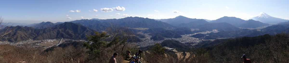 Mt Takakawa (976m), Tsurushi City, Yamanashi&nbsp;Prefecture